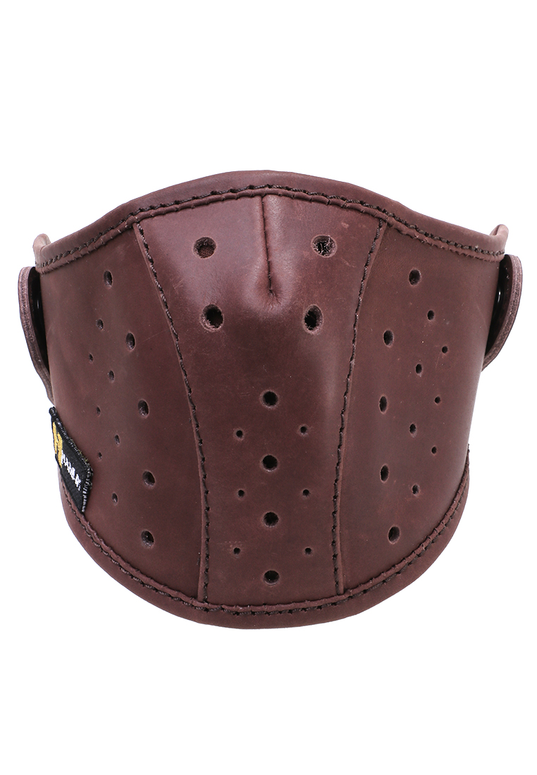 Hamlin Vente Masker Buff Breathable Filter 2 Layer Headloop Mask Material Genuine Leather ORIGINAL - Brown Harga 1,046,000 Ringgit*Penghantaran Percuma