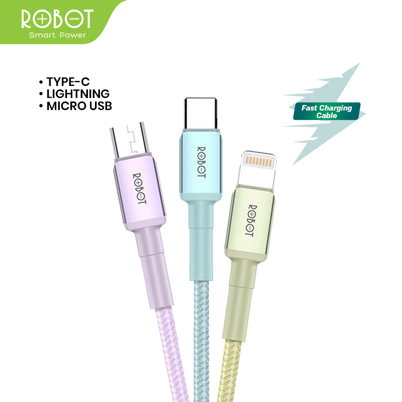 ROBOT Kabel Data RSM200/RSC200/RSL200 Android Iphone Lightning