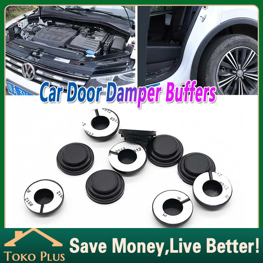 8 PCS Universal Dumper Peredam Pintu Mobil untuk Toyota Honda Nissan Mitsubishi Suzuki Harga 19,000 rupiah*Gratis Ongkir