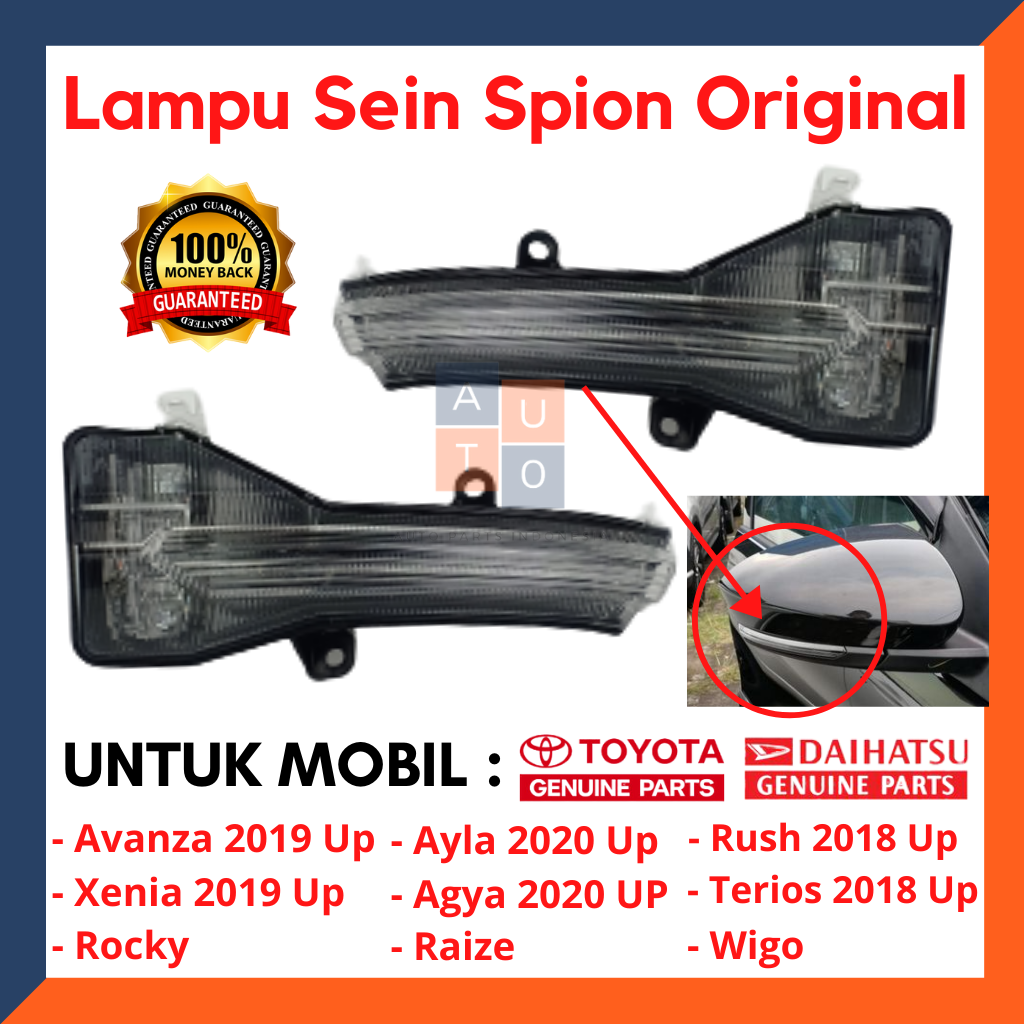 Sein Spion Avanza New/ Sein Spion All New Rush/ Sein Spion All New Terios/ Sein Spion Agya/ Sein Spion Ayla/ Sein Spion Rocky Raize Wigo Part Original 16-0G51 Harga  159,000 Ringgit*Penghantaran Percuma