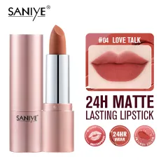 SANIYE [BPOM] Lipstik Matte Watterproof High Pigmented K2021 PINK