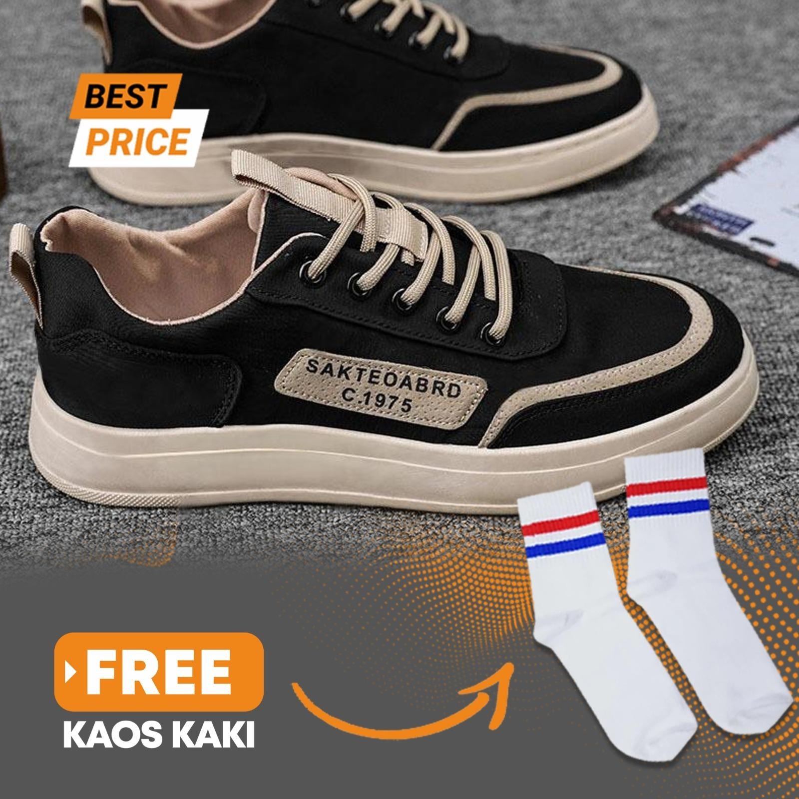 SEPATU SKATEBOARD CASUAL PRIA