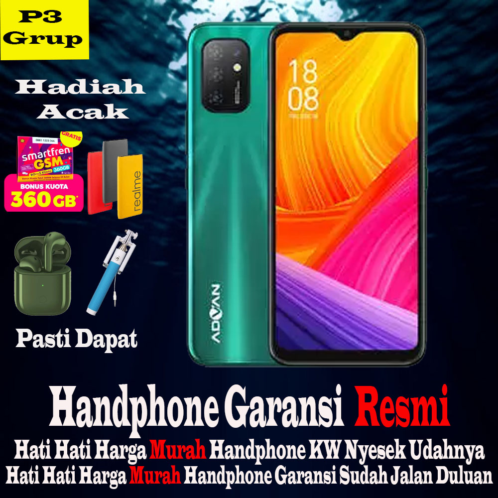 [PROMO GRATIS ONGKIR !!] Advan G9 Pro 6GB/64GB 5.200 mAh Battery 6.6\