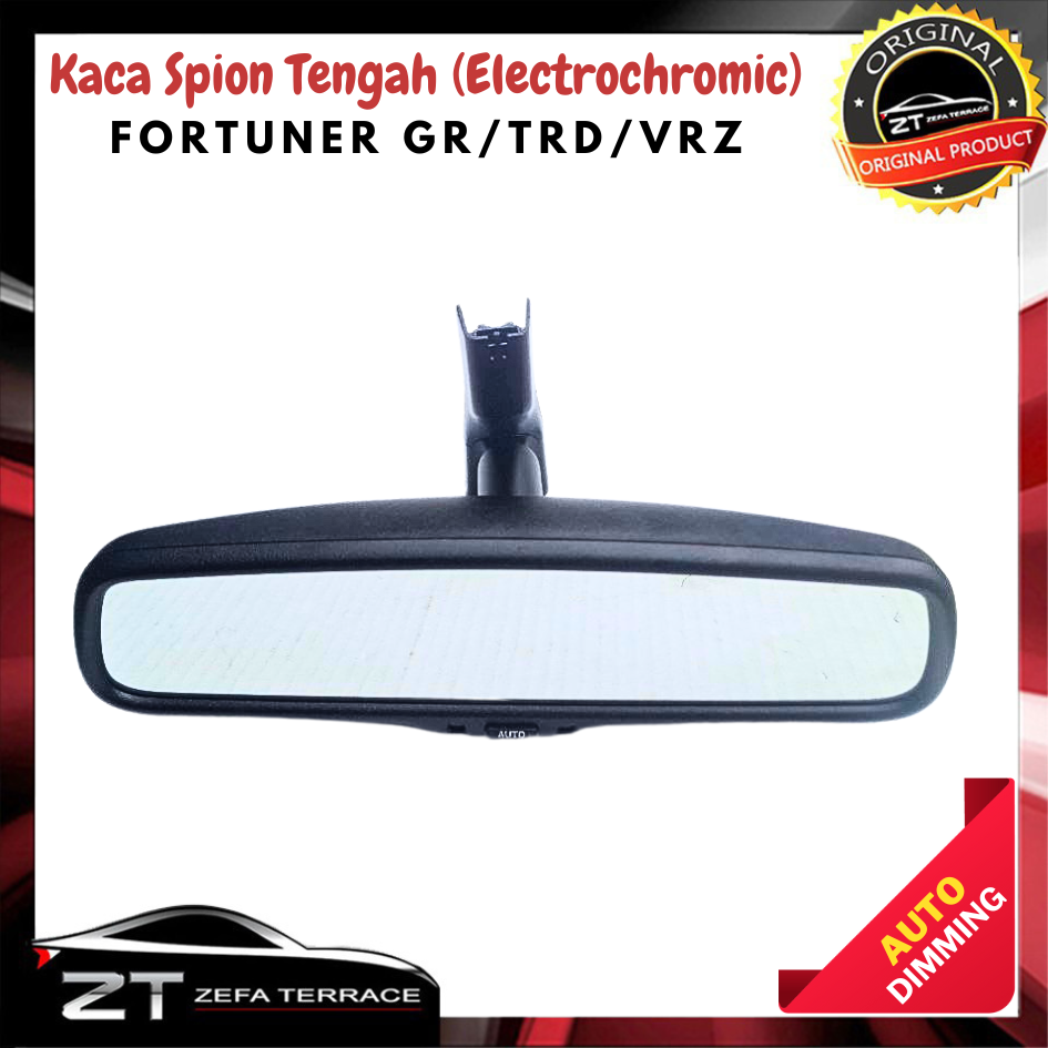 Original Fortuner GR vrz TRD rear view mirror electochromic rear view mirror Harga 850,000 rupiah*Gratis Ongkir