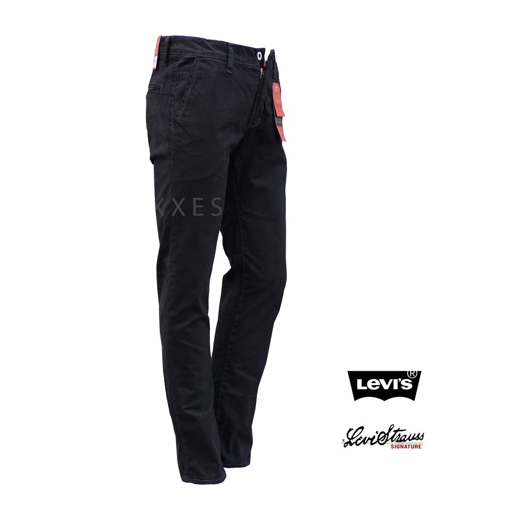 black levi chinos