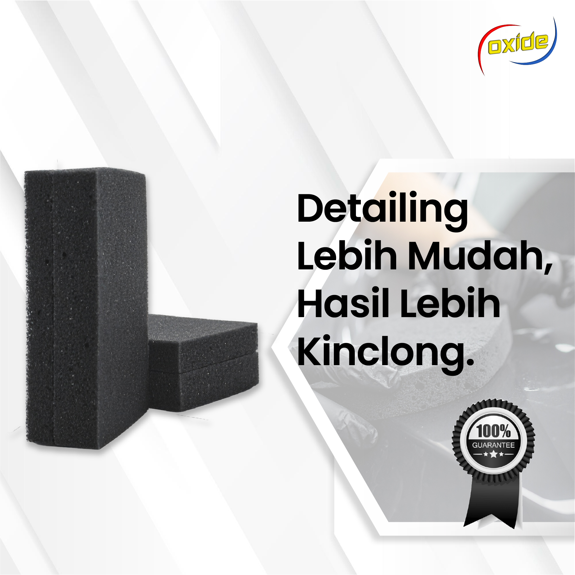 Oxide Sponge Coating Detailing / Foam Coating Applicator Pad / Sponge Applicator Pad Coating Detailing Harga 28,000 rupiah*Gratis Ongkir