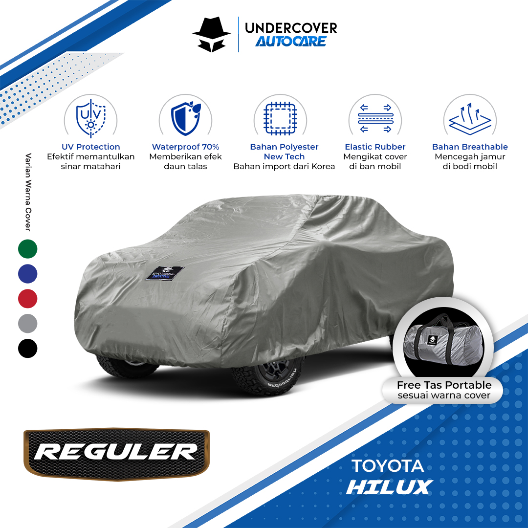 Undercover Autocare - Cover Mobil Toyota Hilux Reguler Harga 322,000 rupiah*Gratis Ongkir