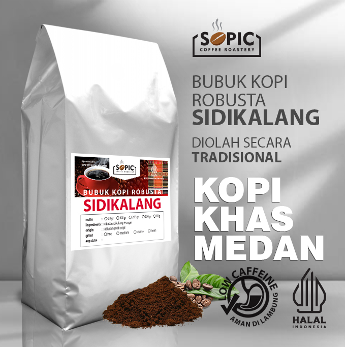 Sidikalang Robusta Coffee Powder 1 kg