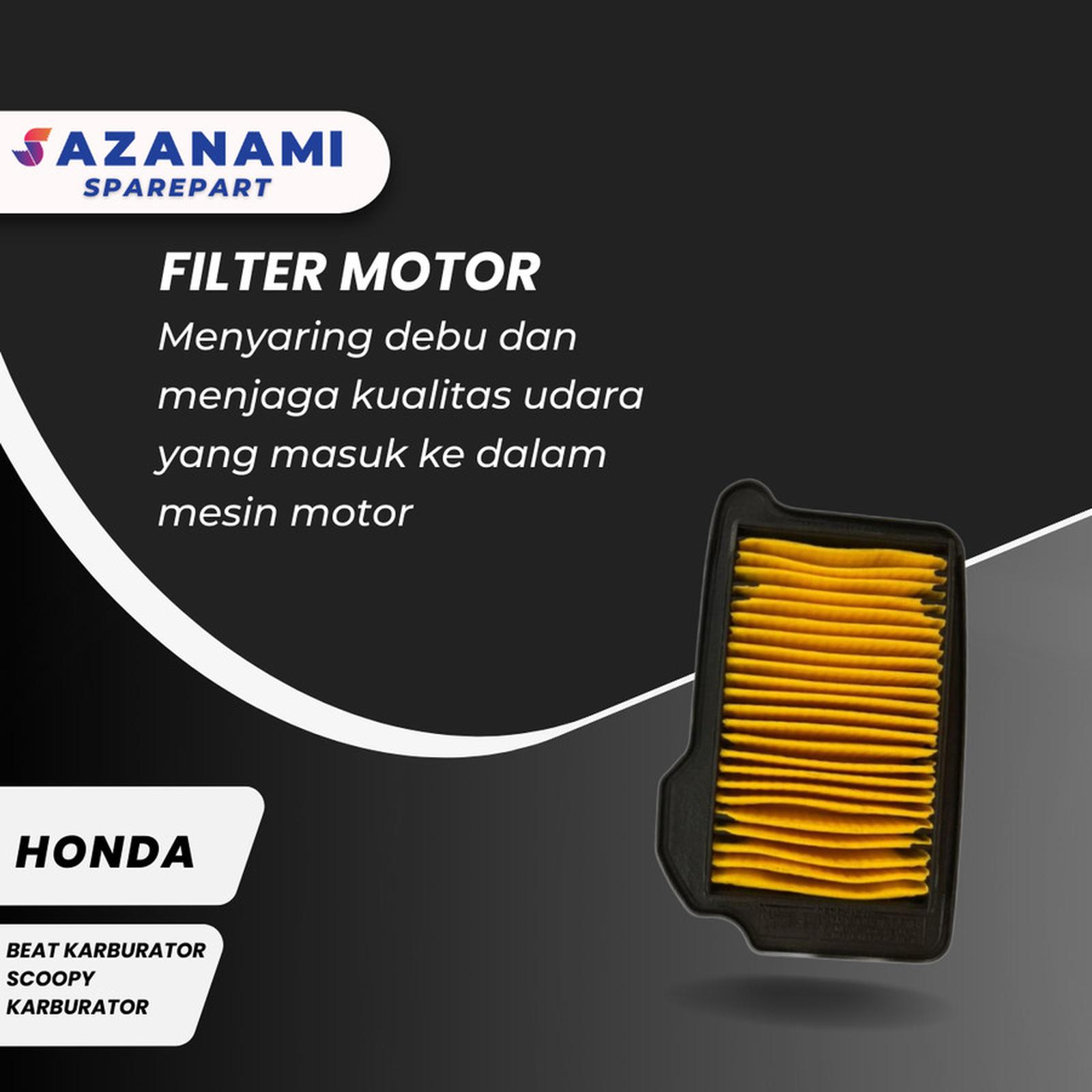 Honda Beat Motorcycle Air Filter Honda Scoopy Carburetor Yellow Carburetor Harga 18,000 rupiah*Gratis Ongkir