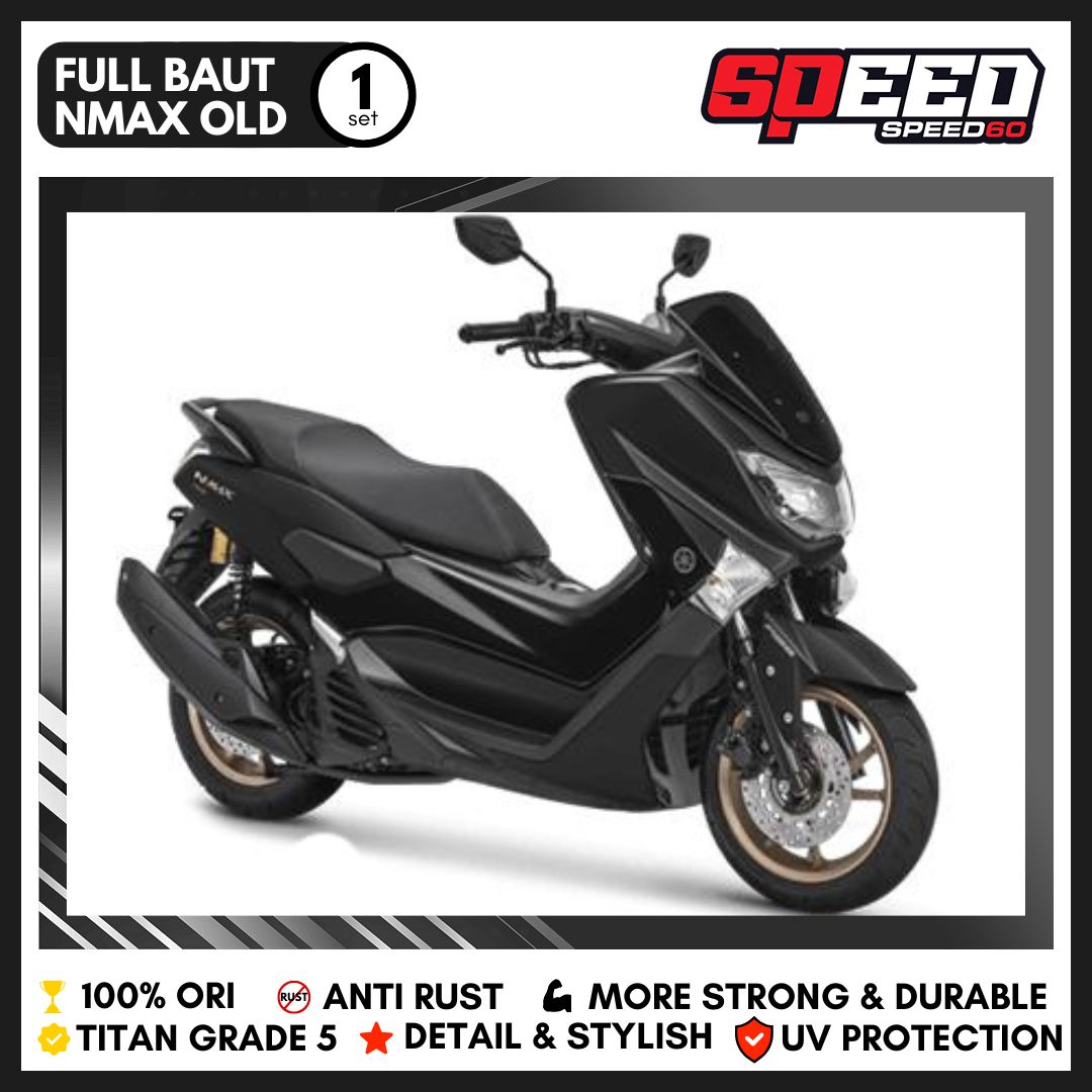 Full Set Baut NT Probolt Titanium Nmax Old KingNut Grade 5 New Tech Harga 6,835,000 rupiah*Gratis Ongkir