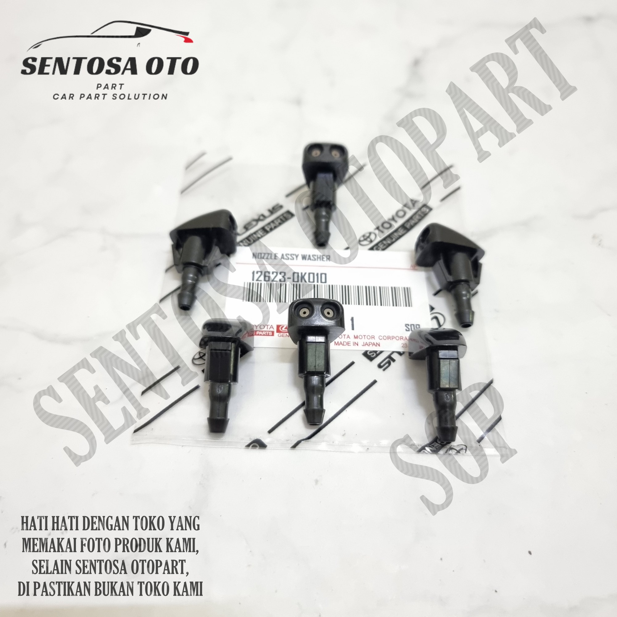 Nozzle Nozle Nosel Air Wiper Semprotan Air Innova Pajero Triton Galant L200 L300 Lancer Kuda P/N 12623-0K010 Harga 12,000 rupiah*Gratis Ongkir