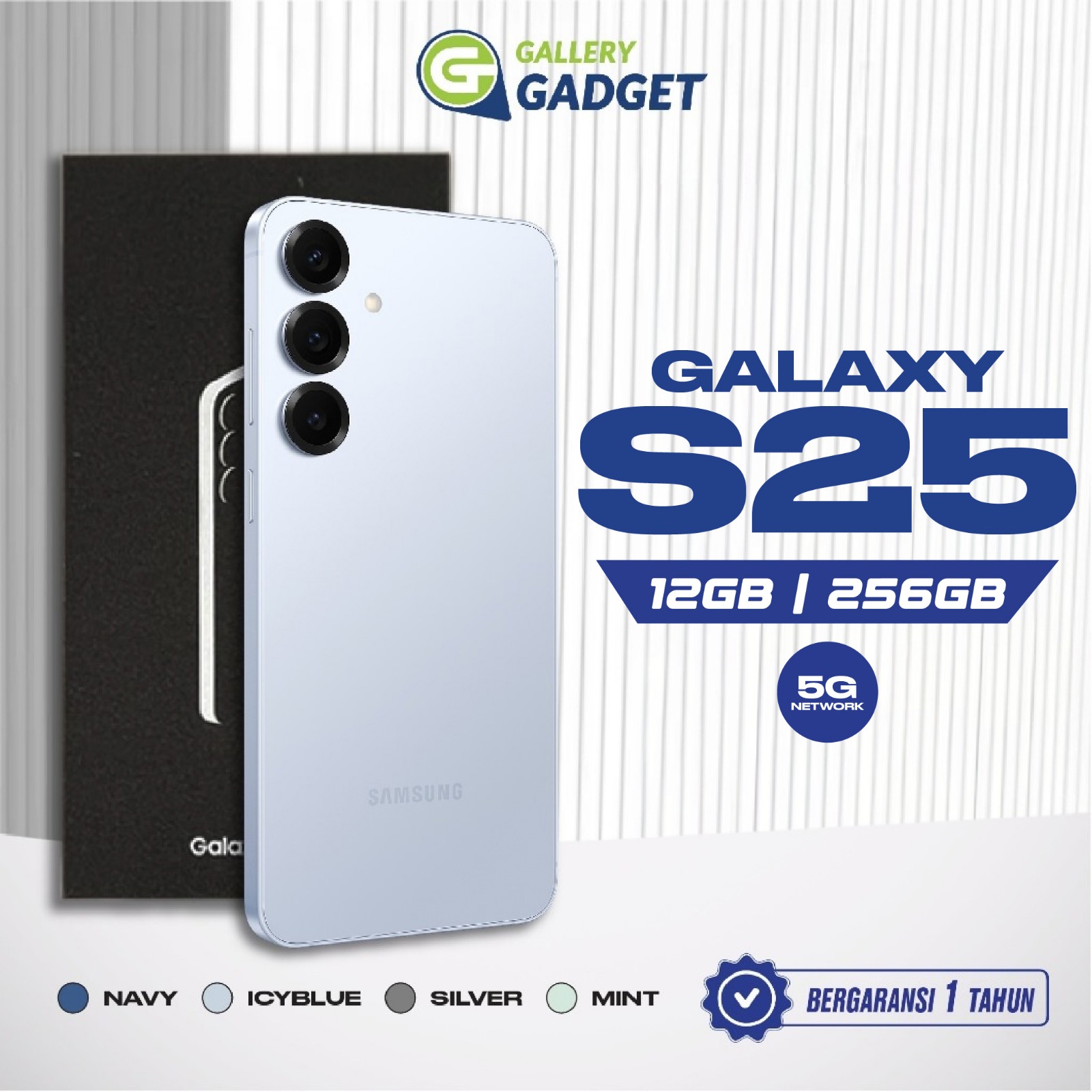 Samsung Galaxy S25 5g 12/256Gb Official Warranty Harga  14,999,000 Ringgit*Penghantaran Percuma