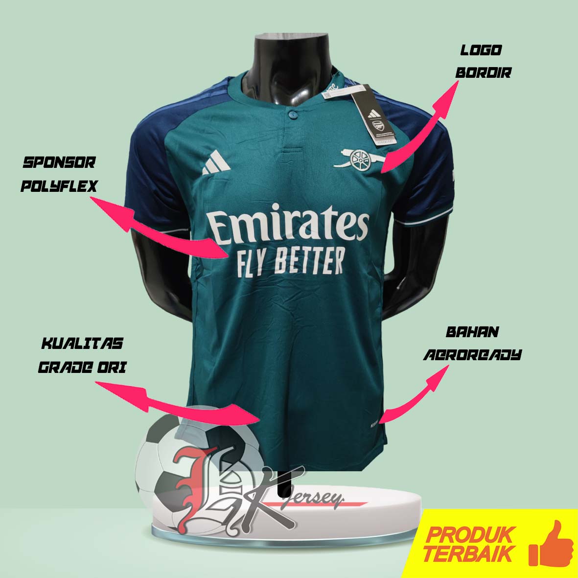 Baju arsenal hot sale 2020