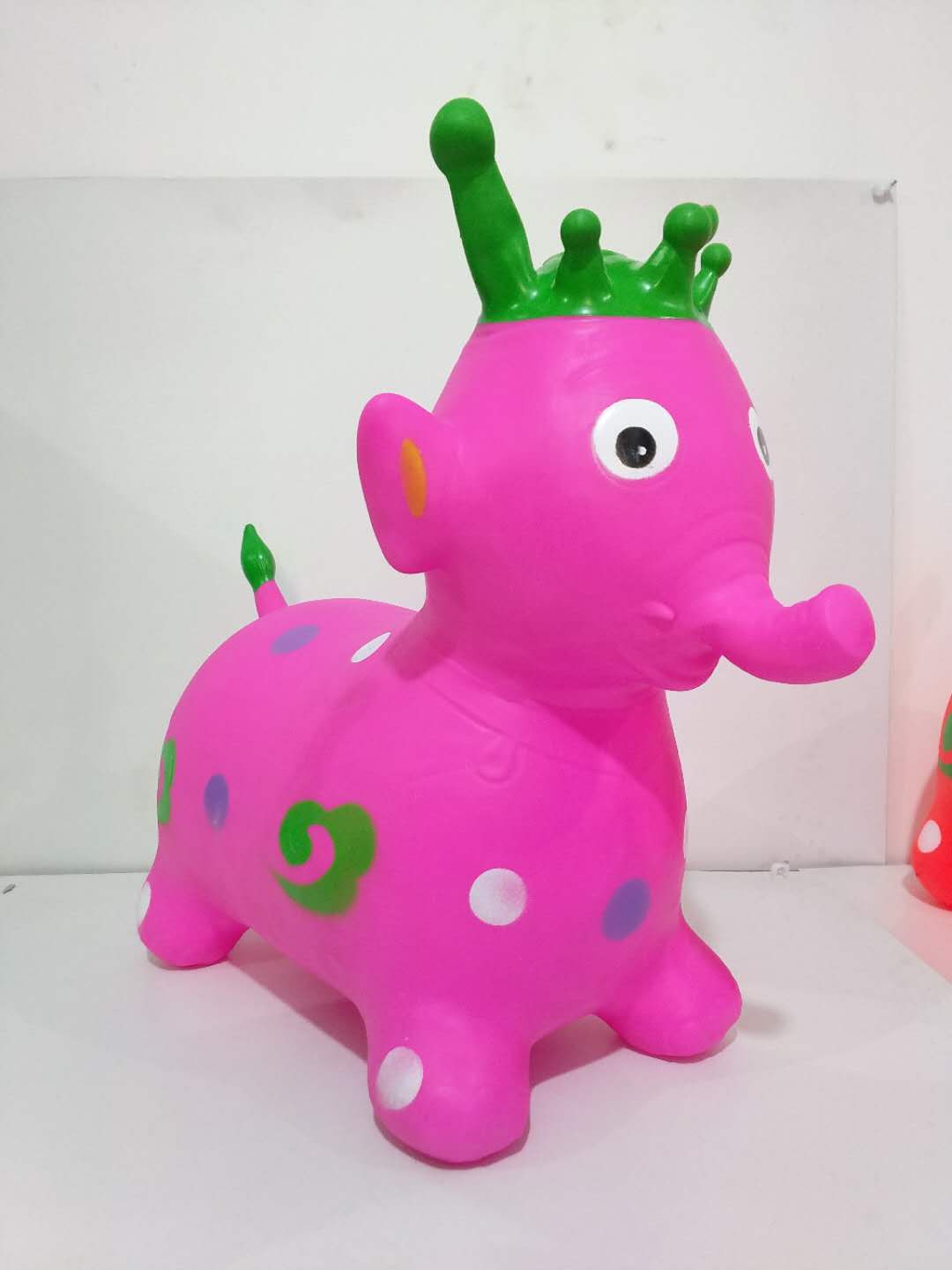 Animal jumping musik Gajah / Mainan Gajah Karet Anak