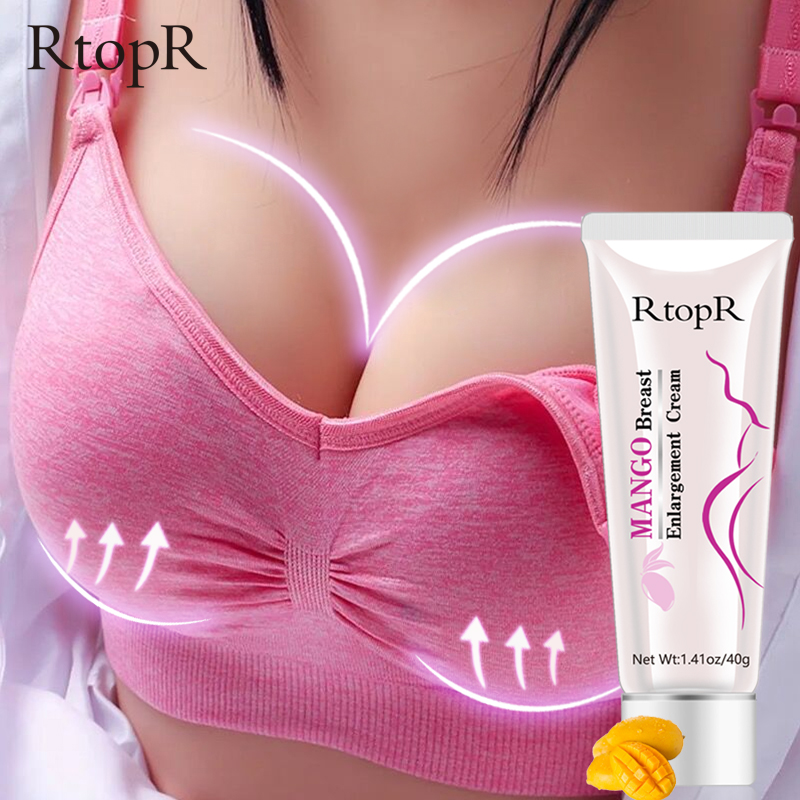 RtopR Mango Breast Enlargement Cream For Women Full Elasticity Chest Care Firming Lifting Breast Fast Growth Cream Big Bust Body Cream