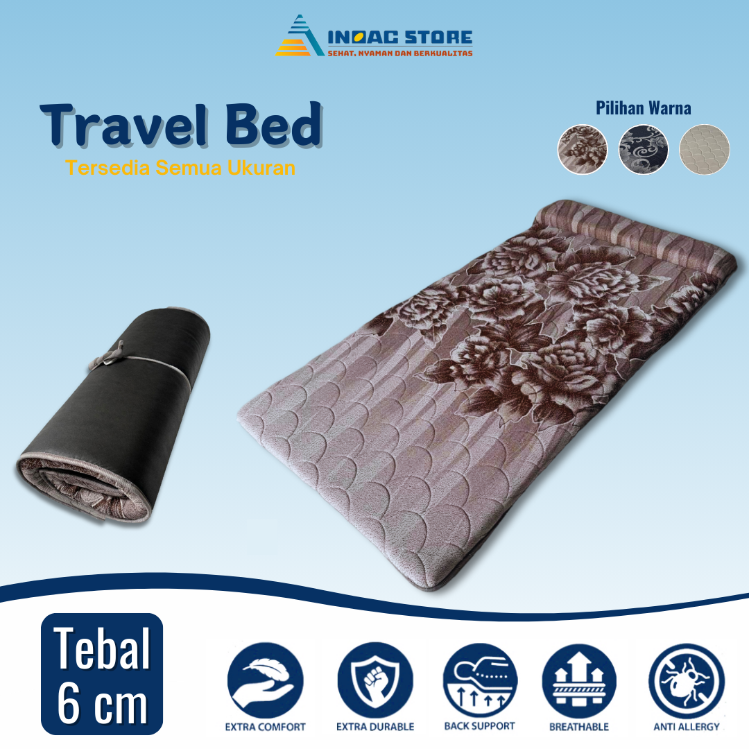 Cheap travel bed by Inoac store Harga  179,000 rupiah*Gratis Ongkir