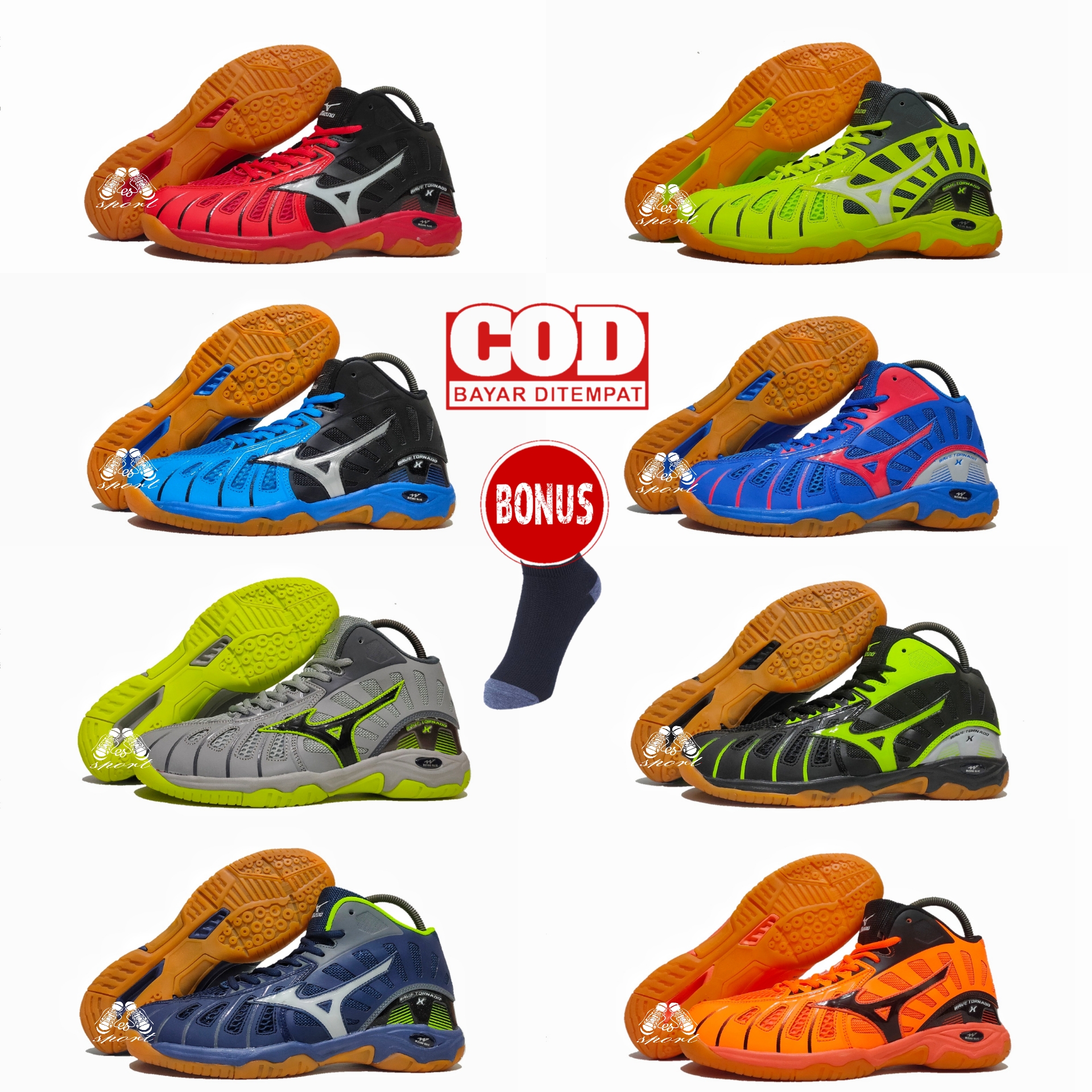 sepatu voli mizuno wave tornado x pria sepatu mizuno tornado x