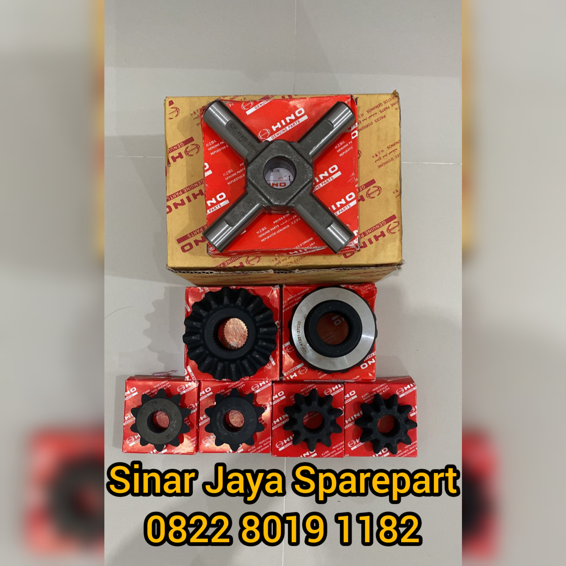 Gigi Bolu Gigi Gardan Gigi Pinion Toyota Dyna Saurus 125HT Harga 1,200,000 rupiah*Gratis Ongkir