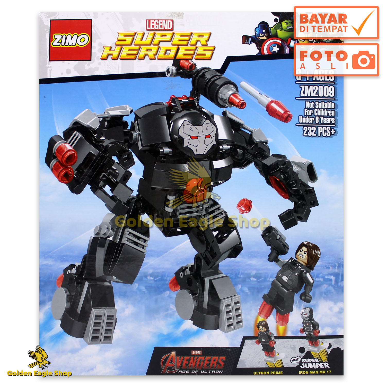 Mainan Anak - ZIMO - Lego Avengers Super Heroes