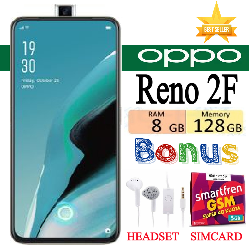 oppo reno 2f ram 8 128gb