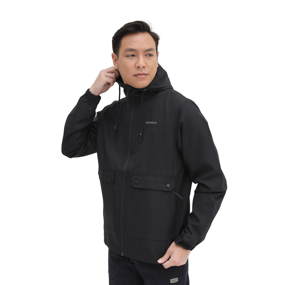 EIGER RAINTOUR JACKET HOODIE Jaket Waterproof Tidak Jaket