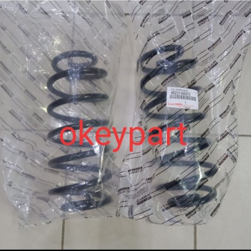 PER KEONG SPIRAL BELAKANG NEW VIOS YARIS GEN 2 2008-2012 Harga 325,000 rupiah*Gratis Ongkir
