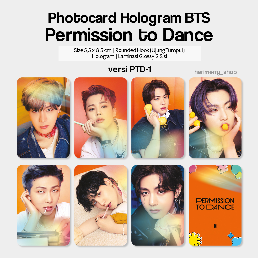 タレントカード BTS Permission to Dance Target photocard BTS Permission to Dance Target photocard - メルカリ