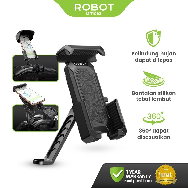 Silicone robot motor holder with 360 ° degree rotation rain cover RT-MH05 original-1 year warranty Harga 106,999 rupiah*Gratis Ongkir