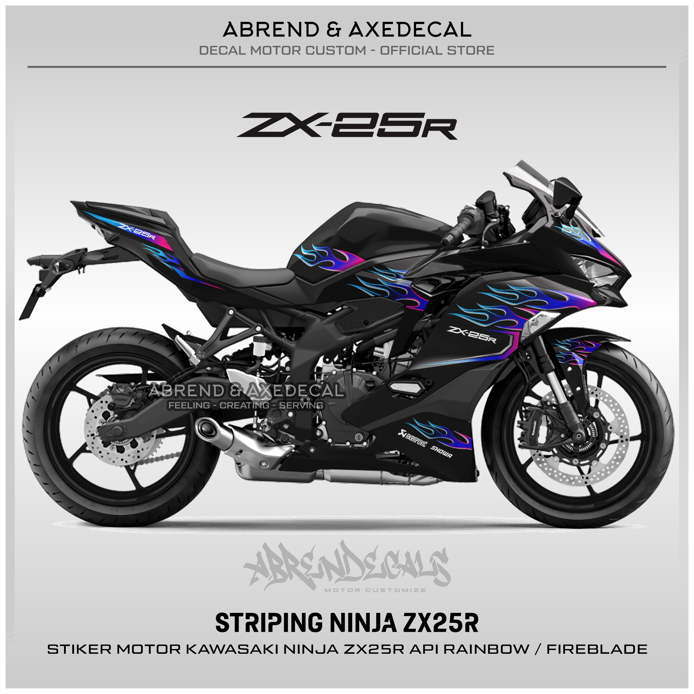 Zx25r custom on sale