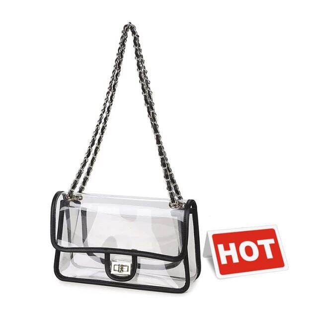 Lazada Indonesia - CAQILA – Tas Selempang Wanita Simple – Tas Mika Transfaran