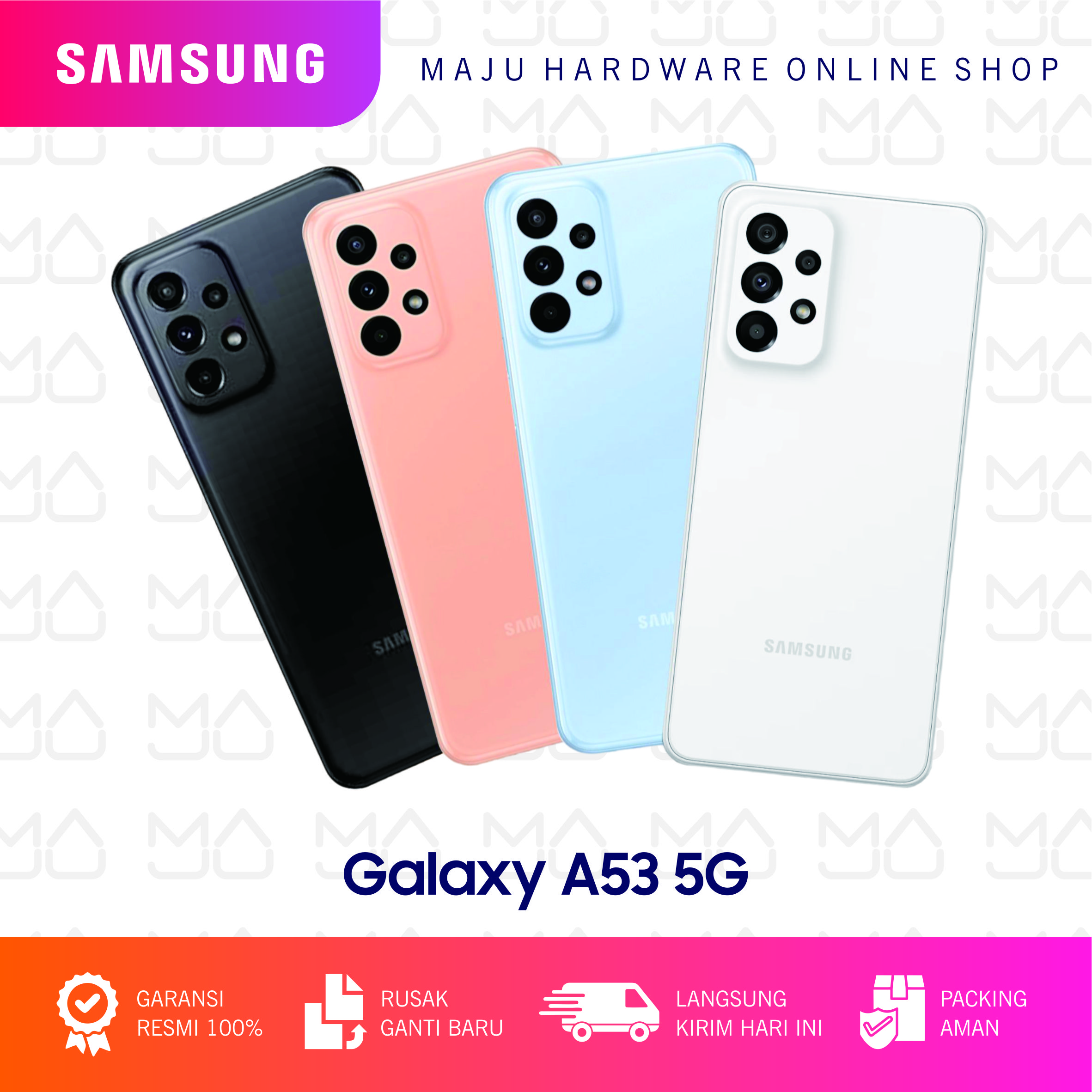 Samsung A53 5G 8/256GB - Garansi Resmi 1 Tahun Harga  4,634,000 Ringgit*Penghantaran Percuma