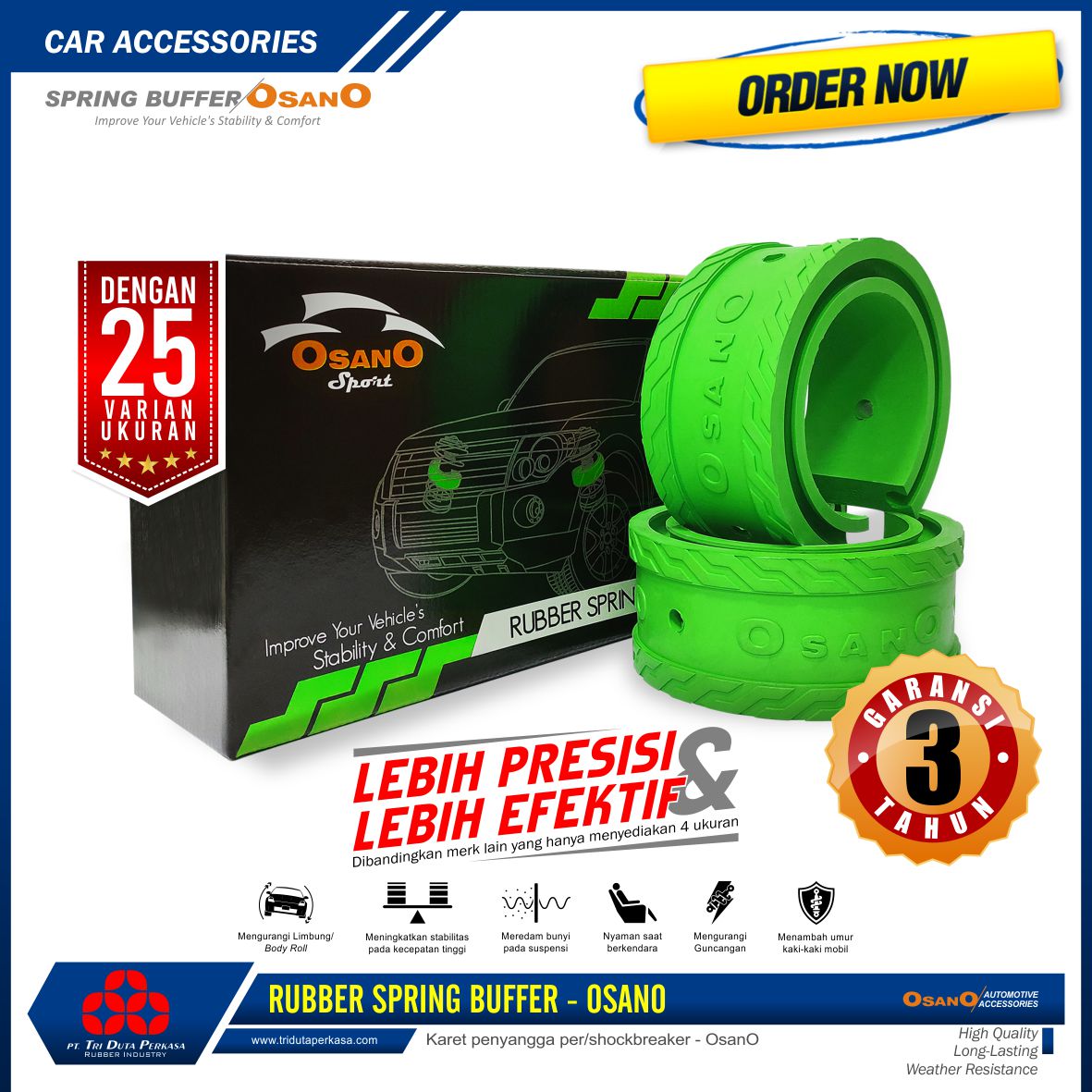 OsanO Spring Buffer Type SBR 06 Harga 815,465 rupiah*Gratis Ongkir