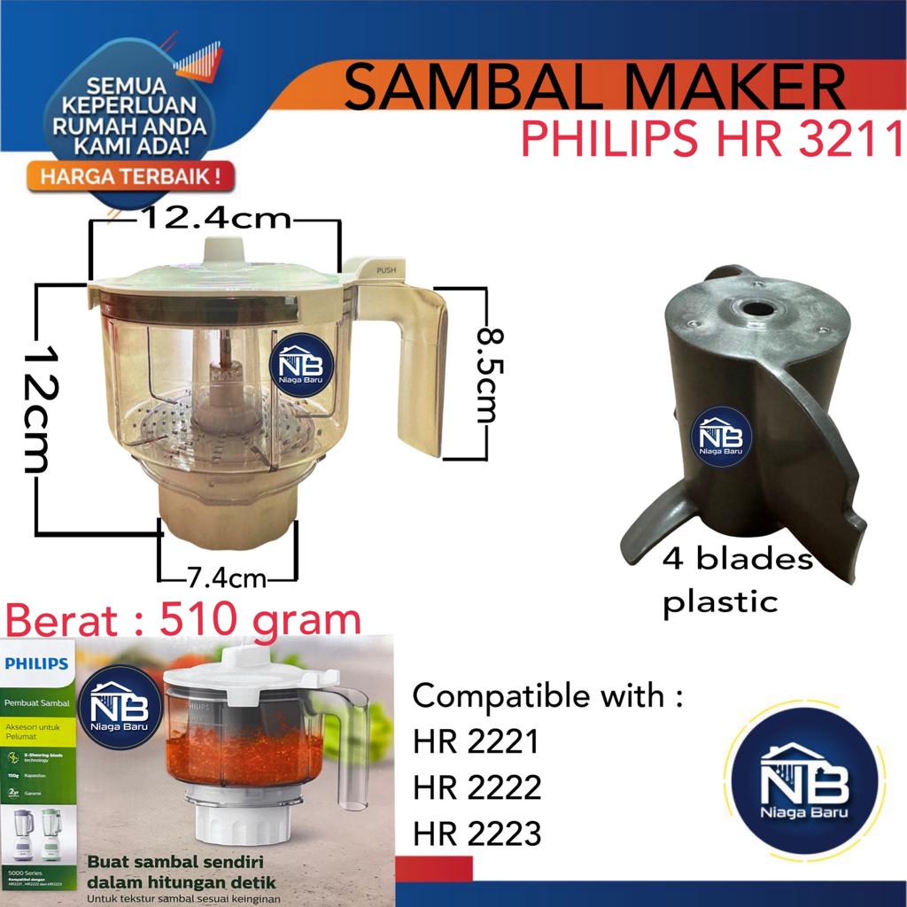 Philips sambal outlet maker