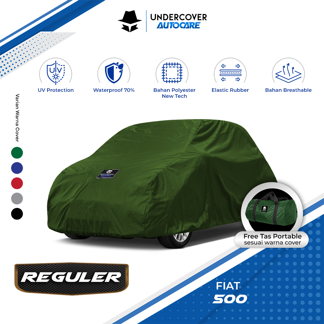 Undercover Autocare - Cover Mobil Fiat 500 Reguler Harga  279,000 Ringgit*Penghantaran Percuma