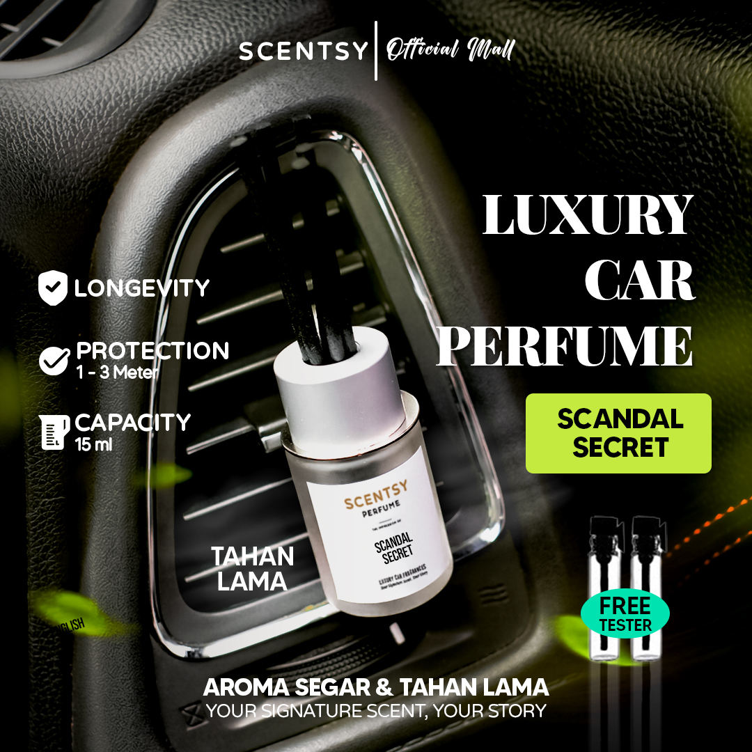 Scentsy Car Perfume Clip-On Ac 15 ml Car Freshener Scandal Secret Diffuser Aromatherapy Vent Clip Car Fragrance Clip-On Car Ac Anti-Nausea Room Fragrance Inspired by Luxury Fragrances Harga 29,950 rupiah*Gratis Ongkir