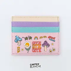 Cartexblanche Good Vibes Card Holder Unisex Dompet Kartu Premium Pria & Wanita