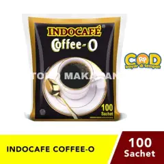 INDOCAFE COFFEE - O 100 Sachets / Kopi Hitam Asli Indocafe