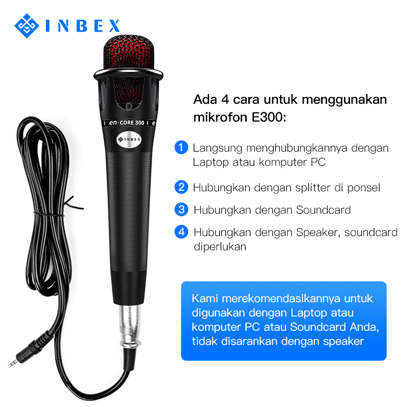 Gratis Mic Cover Inbex E300 Mikrofon Condenser Dengan Filter Pop Microphone Mic Karaoke Recording Studio Dengan Filter Pop Mic Kabel Suara Besar Mikrofon Mike Karaoke Lazada Indonesia