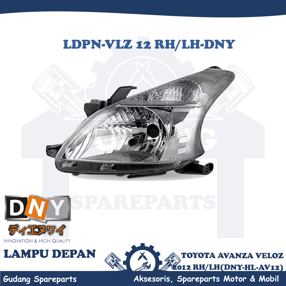 DNY Toyota Avanza Veloz 2012 DNY-HL-AV12 headlight Harga 820,000 rupiah*Gratis Ongkir