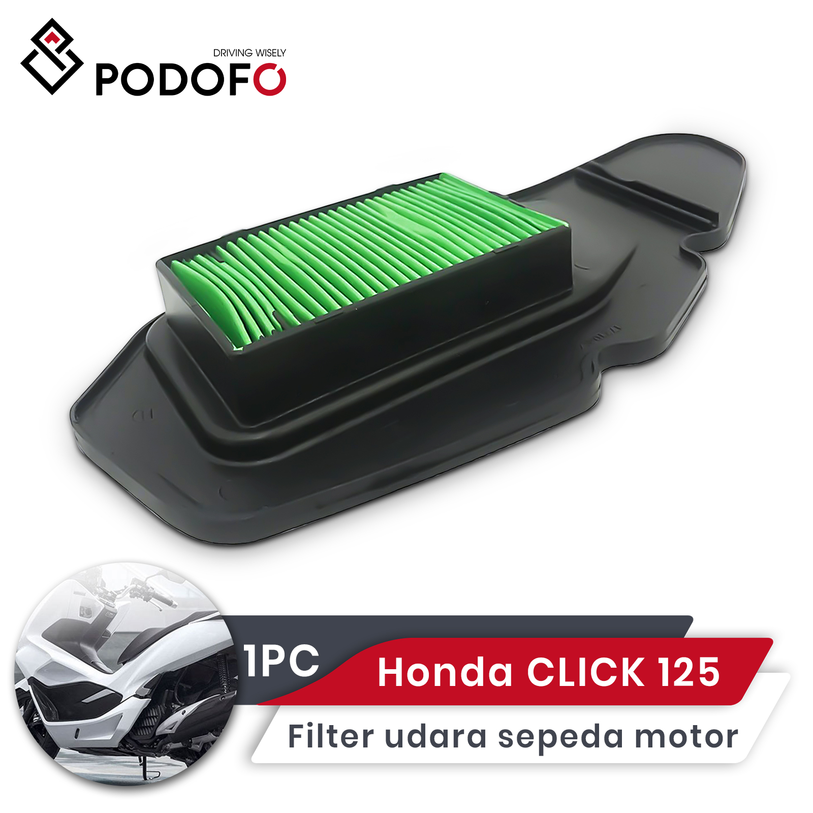 filter udara vario 125 / 150 kzr 600 , saringan udara motor honda vario 125 / 150 dan pcx Harga 17,900 rupiah*Gratis Ongkir