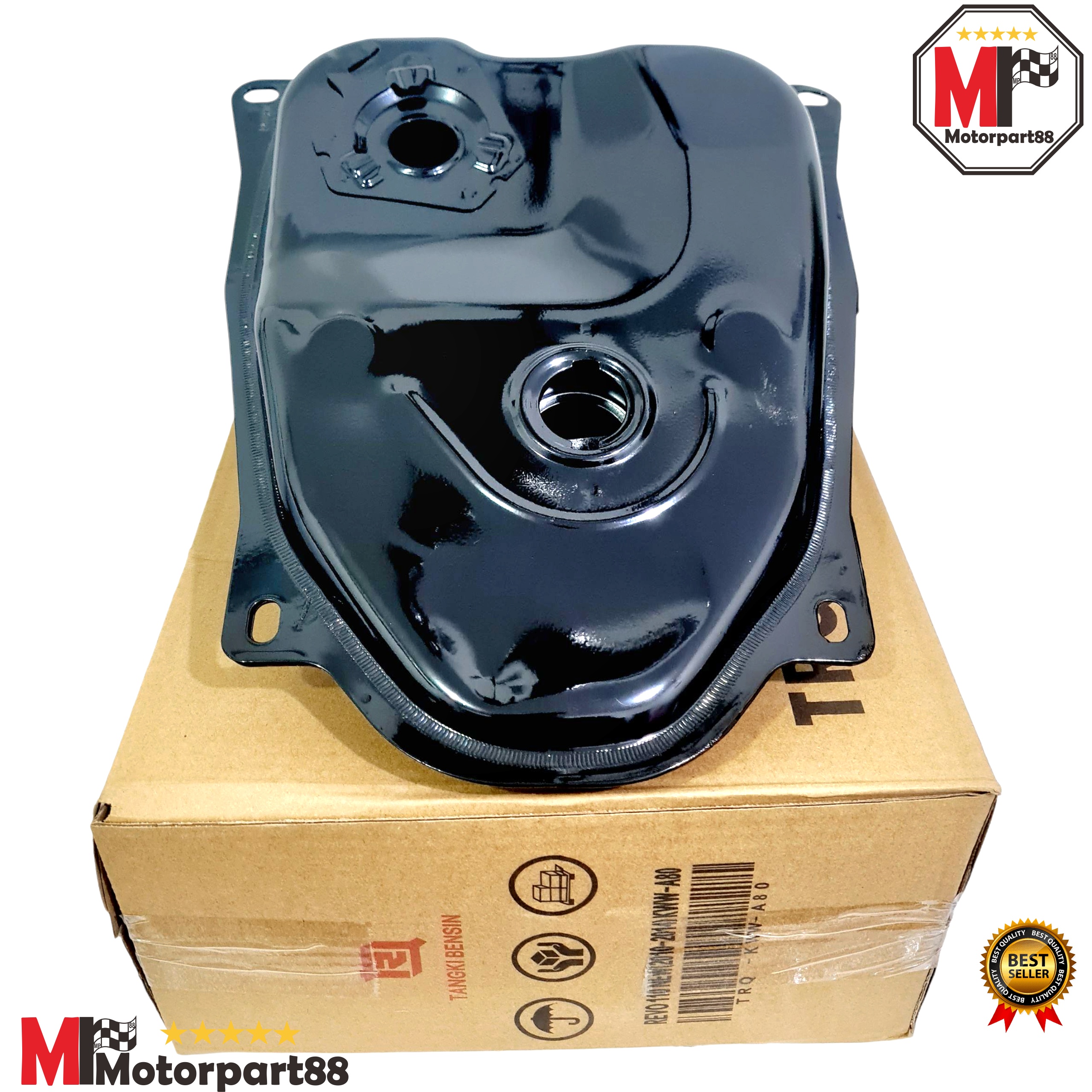 Revo 110 new 2010 - 2014 Kww fuel tank deep gasoline skull TRQ tank Harga 198,450 rupiah*Gratis Ongkir