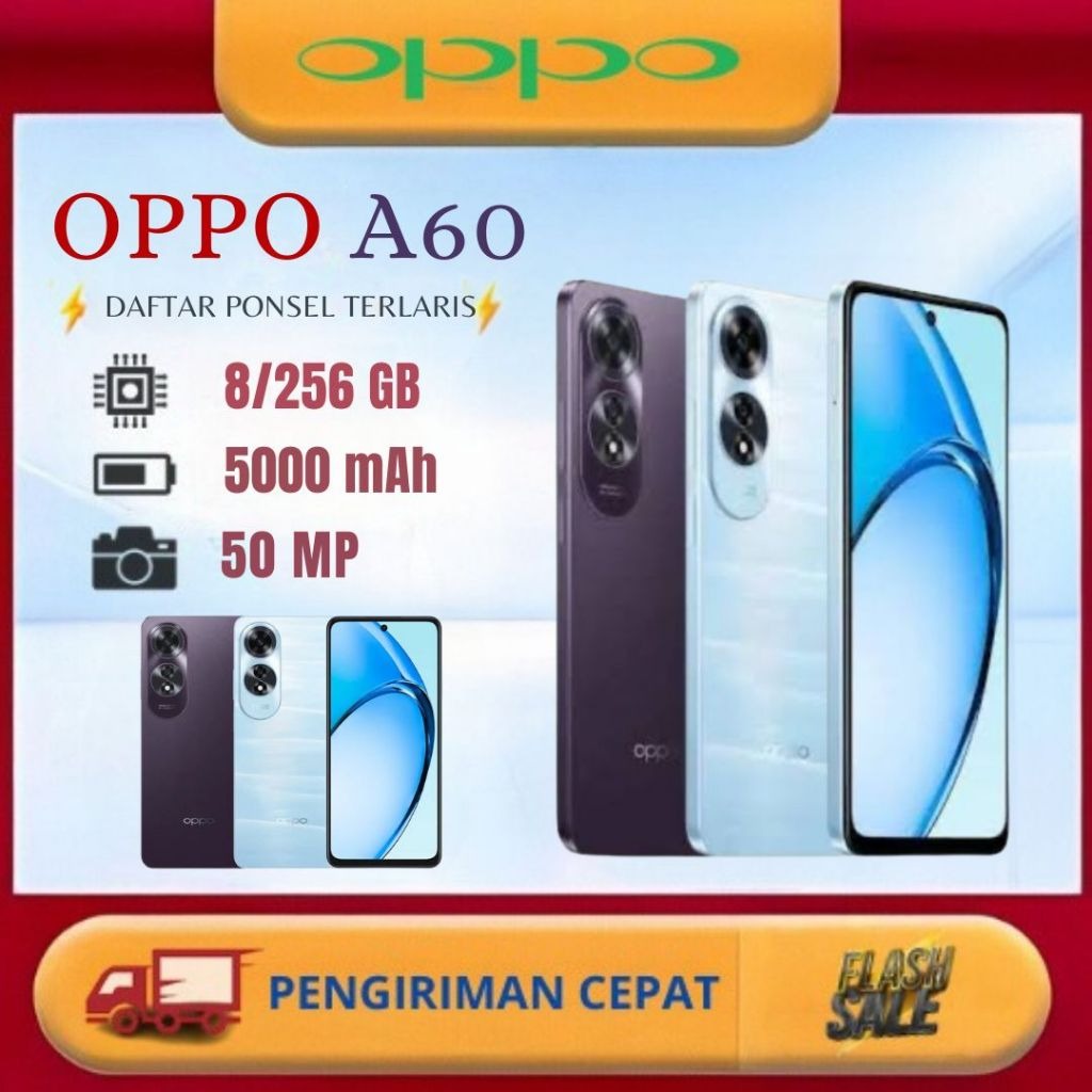 Mobile Phone A60 A60 [Bundling Smart Watch] 8/256Gb Support Nfc I 45W I Can Cod Harga  1,288,000 Ringgit*Penghantaran Percuma