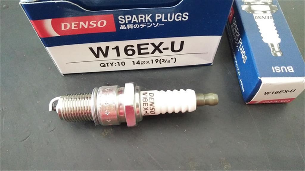 Busi Spark Plug Mobil Toyota Kijang 7K W16EX-U Denso Original Harga 16,413 rupiah*Gratis Ongkir