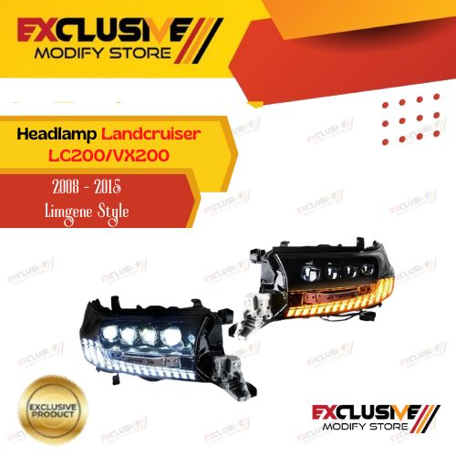 Headlamp/headlamp Landcruiser LC200/vx200 limgene style 2008 - 2015 Harga 14,850,000 rupiah*Gratis Ongkir