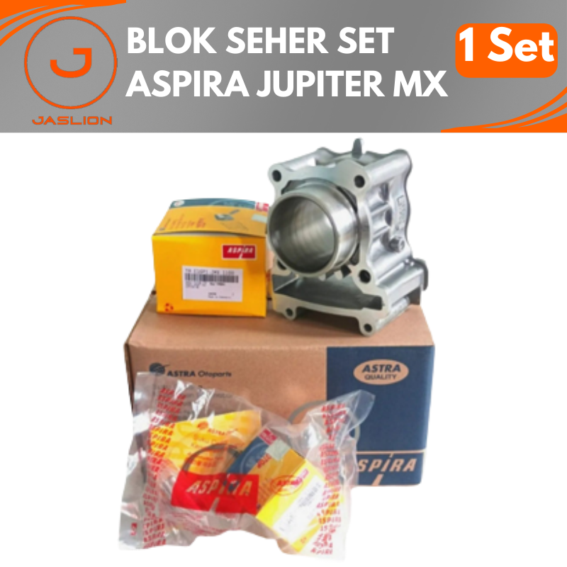 Blok Seher Set Cylinder Block Kit Aspira Motor Yamaha Jupiter Mx Harga 652,000 rupiah*Gratis Ongkir