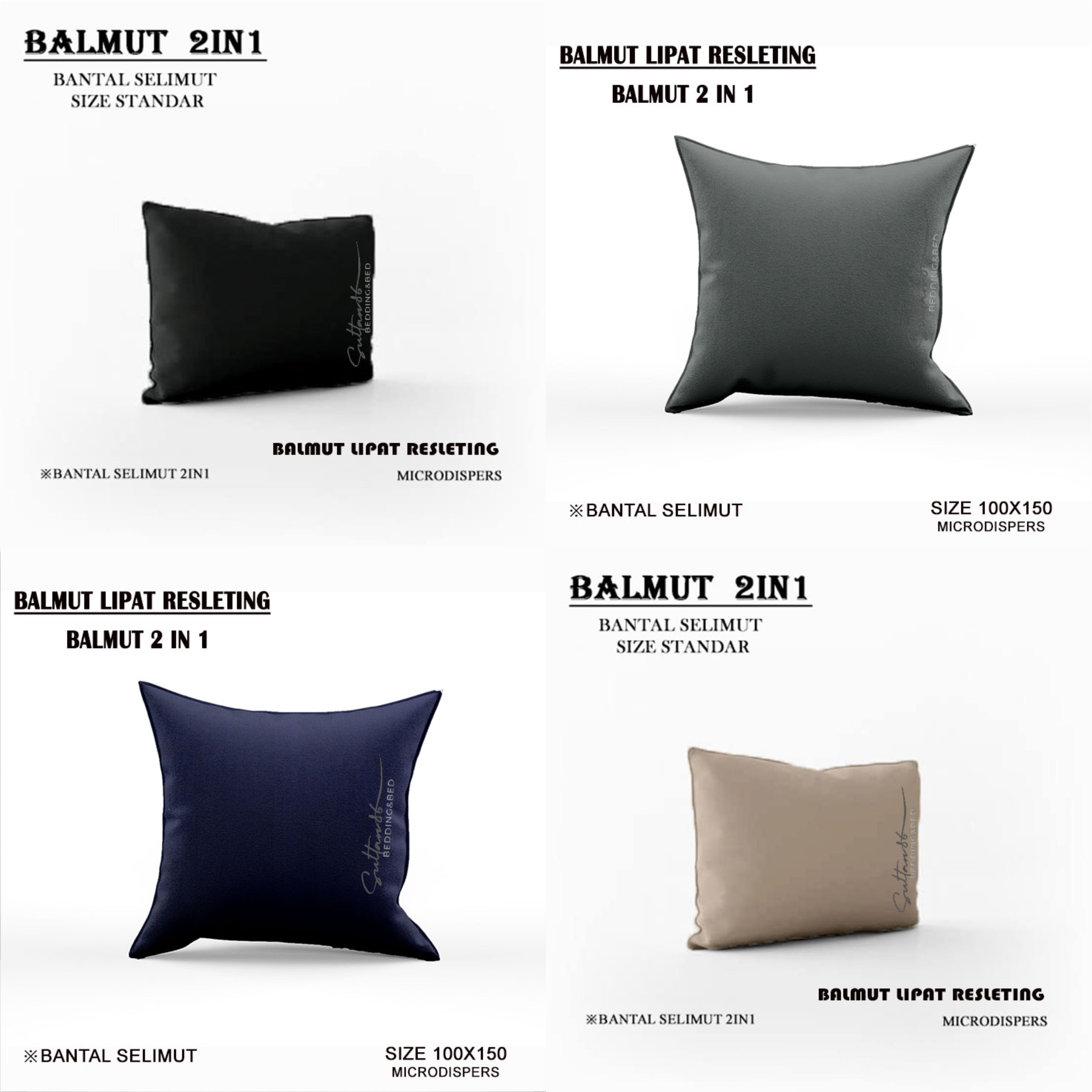 balmut/bantal selimut mini 100x150./150x200