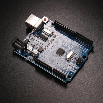 Gambar 0 shipping fee UNO R3 MEGA328P Module For Arduino Board Kit PanelBLue Black High Quality intl