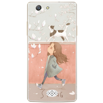 Gambar 0pp0 OPPOA31 A31t A31C A31u Silikon Lembut Pelindung Lengan Handphone Shell