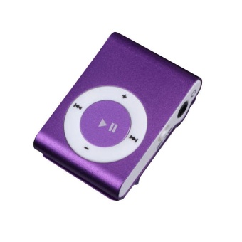 Gambar 1 8GB Support Micro SD TF Mini Clip Metal USB MP3 Music MediaPlayer PP   intl