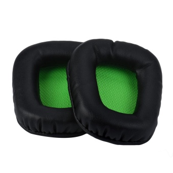 Gambar 1 Pair Replacement Cushion Ear Pads For Razer Electra Gaming PcMusic Heads   intl
